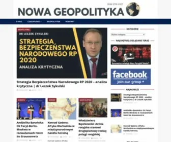 Geopolityka.net(Polski portal o geopolityce) Screenshot