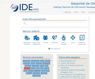 Geoportal.cl(Geoportal) Screenshot