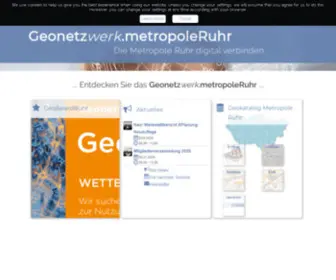 Geoportal.ruhr(Anwendungen) Screenshot