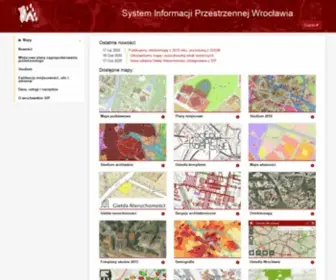 Geoportal.wroclaw.pl(SIP) Screenshot