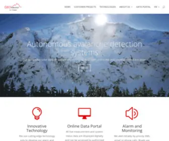 Geopraevent.ch(Überwachungs) Screenshot
