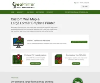 Geoprinter.com(Geoprinter) Screenshot
