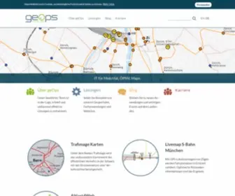 Geops.ch(Moderne Web) Screenshot