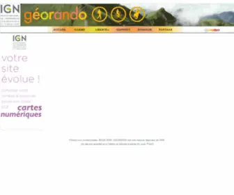 Georando.fr(Georando) Screenshot