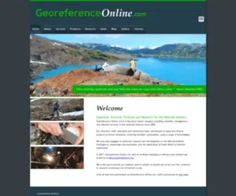 Georeferenceonline.com(Index) Screenshot