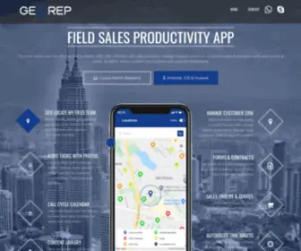 Georep.co.za(Geo Rep) Screenshot