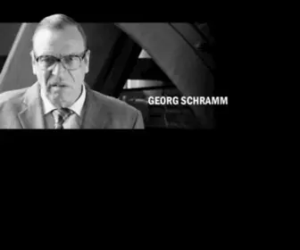 Georg-SChramm.de(Thomas bernhard hätte geschossen) Screenshot