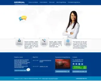 Georgal.com(Clases de Inglés) Screenshot