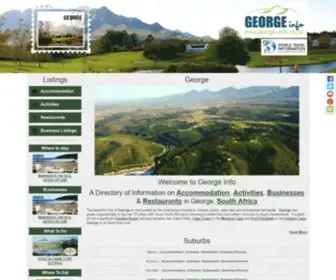 George-Info.co.za(George Info Directory) Screenshot