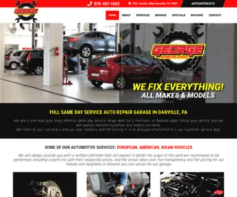 Georgeautorepair.com(Same Day Auto Garage Danville Looking for Auto Repair Near Me) Screenshot