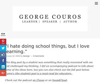 Georgecouros.ca(George Couros) Screenshot