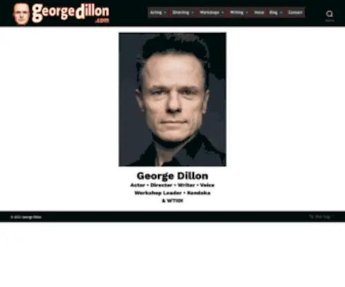 Georgedillon.com(George Dillon) Screenshot