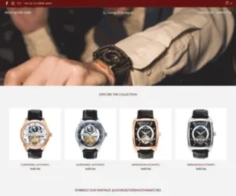 Georgeetheringtonwatches.com(Create an Ecommerce Website and Sell Online) Screenshot