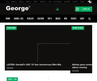 Georgefm.co.nz(George FM) Screenshot