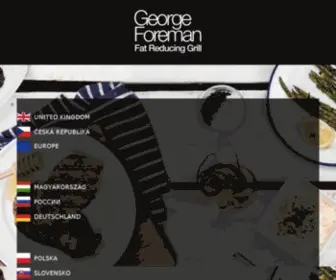 Georgeforemangrills.com(George Foreman Landing) Screenshot