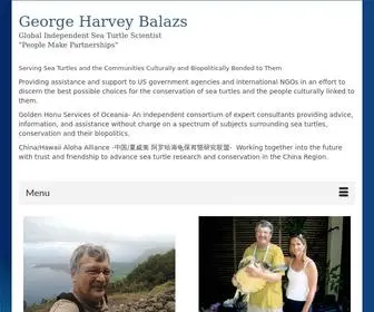 Georgehbalazs.com(George Harvey Balazs) Screenshot