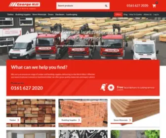 Georgehill-Timber.co.uk(Timber & Building Merchants) Screenshot