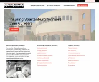 Georgejohnsonins.com(George Johnson Insurance) Screenshot