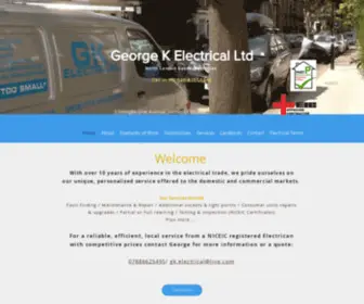 Georgekelectrical.co.uk(Mysite) Screenshot