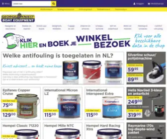 Georgekniest.nl(George Kniest Watersportwinkel voor heel Nederland) Screenshot