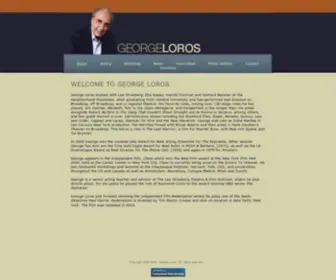 Georgeloros.com(George Loros) Screenshot