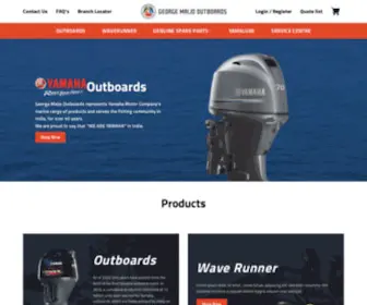 Georgemaijooutboards.com(Buy Yamaha outboardmotor online in india at best price.Georgemaijooutboards) Screenshot