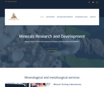 Georgemineralmines.com(George Minral Mines) Screenshot