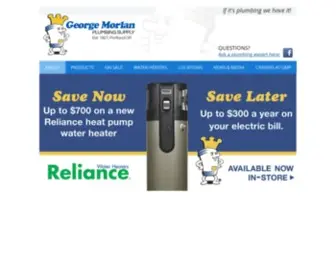 Georgemorlan.com(George Morlan Plumbing Supply) Screenshot