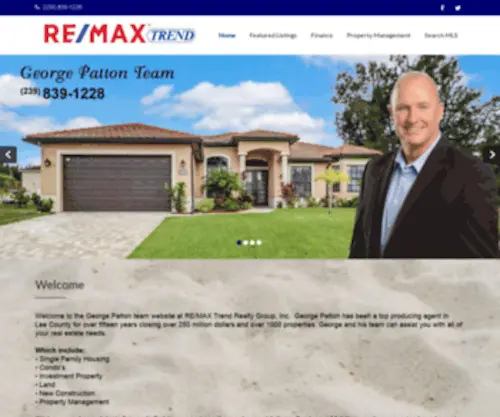 Georgepatton.net(George Patton Real Estate) Screenshot