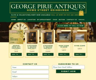 Georgepirieantiques.co.uk(George Pirie Antiques) Screenshot