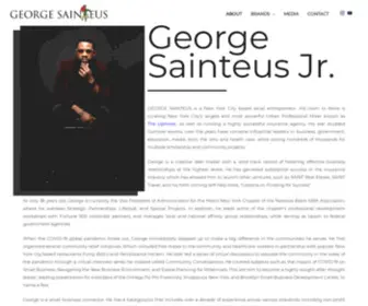 Georgesainteus.com(George Sainteus) Screenshot