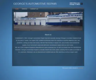 Georgesautomotiverepair.com(GEORGE'S AUTOMOTIVE REPAIR) Screenshot