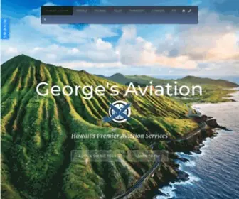 Georgesaviation.com(George’s Hawaii Aviation Services) Screenshot