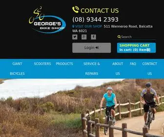 Georgesbikeshop.com.au(George's Bike Shop Balcatta) Screenshot