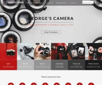 Georgescamera.com(George's Camera) Screenshot