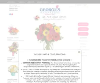 Georgesflowers.net(Flower Delivery by George's Flowers) Screenshot