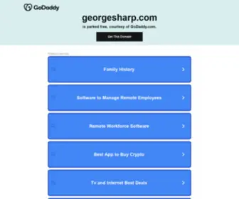 Georgesharp.com(George G) Screenshot