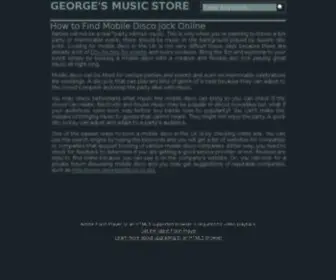 GeorgesmusicStore.co.uk(George's Music Store) Screenshot