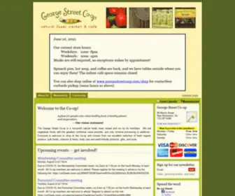 Georgestreetcoop.com(George Street Co) Screenshot