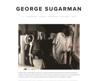 Georgesugarman.com(George Sugarman Foundation) Screenshot