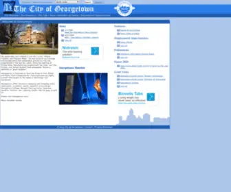 Georgetown-Kentucky.com(The City of Georgetown) Screenshot