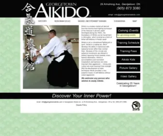 Georgetownaikido.com(Georgetown Aikido) Screenshot