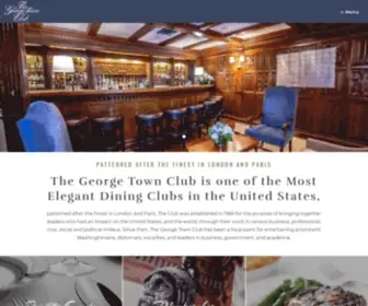 Georgetownclub.org(The George Town Club) Screenshot