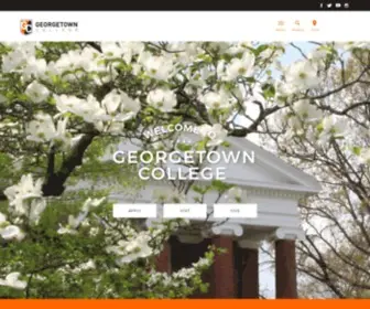 Georgetowncollege.edu(Georgetown College) Screenshot