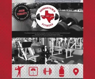 Georgetownfitness.com(Georgetown Fitness) Screenshot