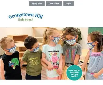Georgetownhill.com(Georgetown Hill Early School) Screenshot