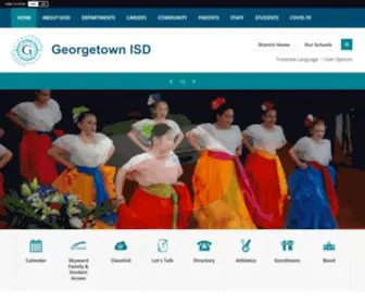 Georgetownisd.org(Georgetown Independent School District) Screenshot