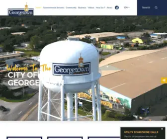 Georgetownsc.gov(Georgetown, SC) Screenshot