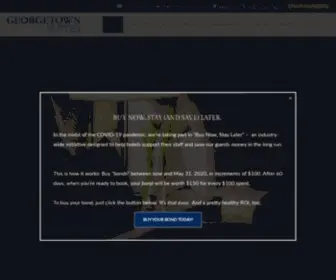 Georgetownsuites.com(Experience a hotel) Screenshot