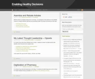 Georgevanantwerp.com(Enabling Healthy Decisions) Screenshot